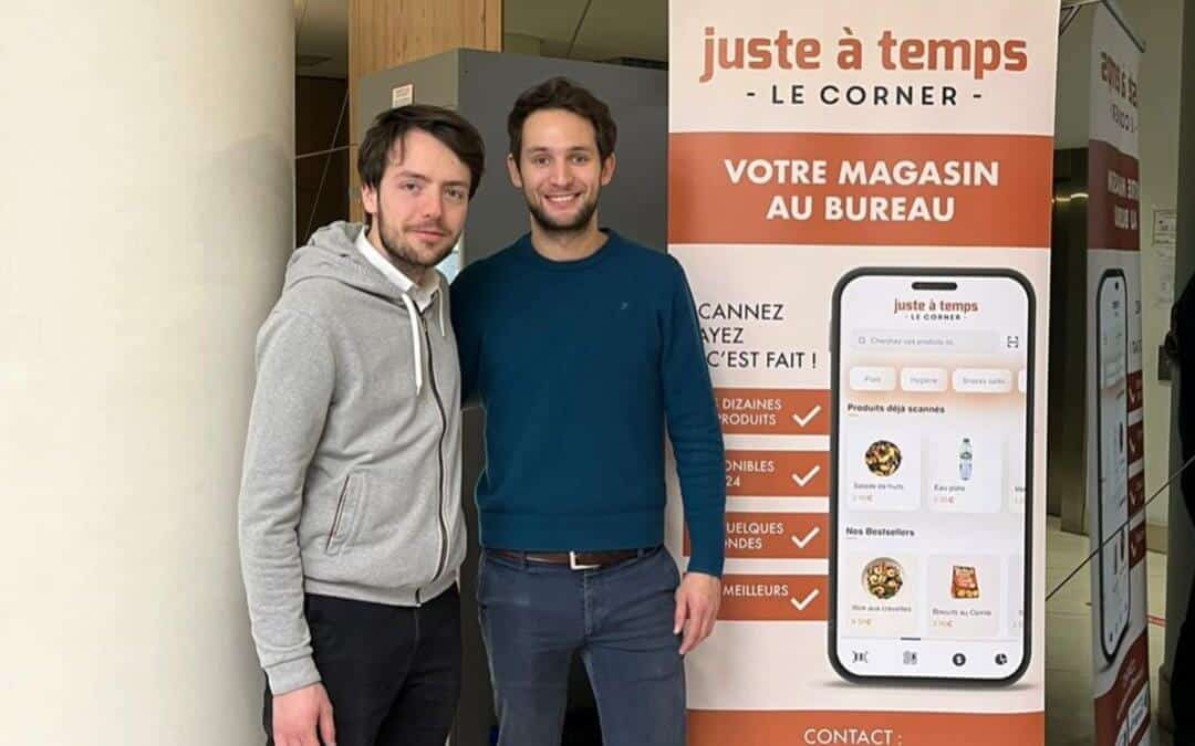 Arkone team presenting a Juste à Temps application