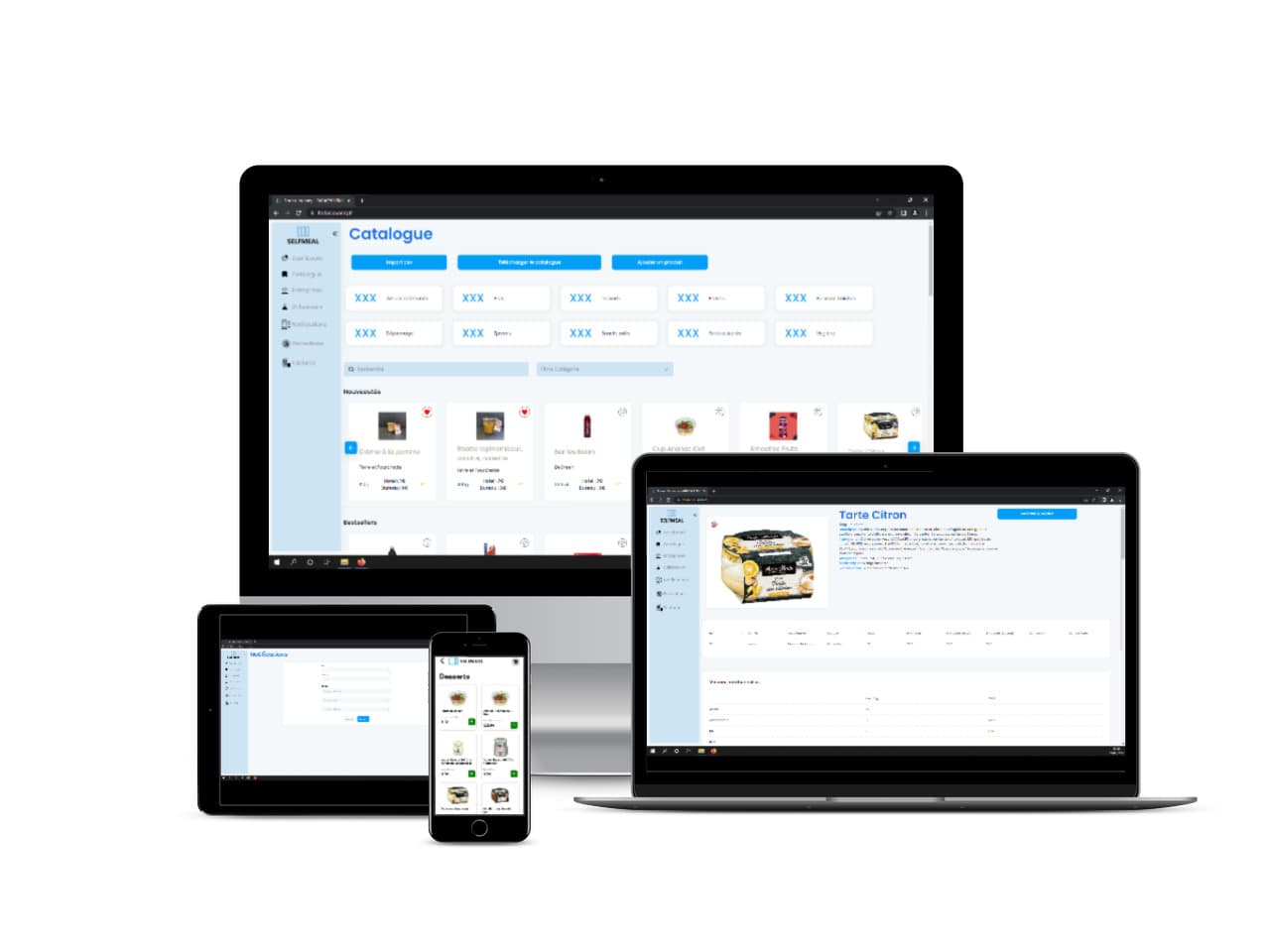 Example of Management platforms developed by Arkone