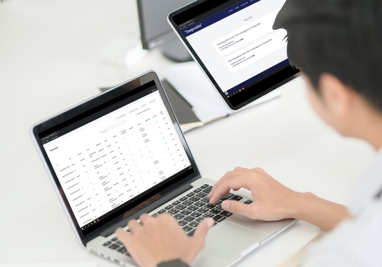 Example of Booking website developed by Arkone