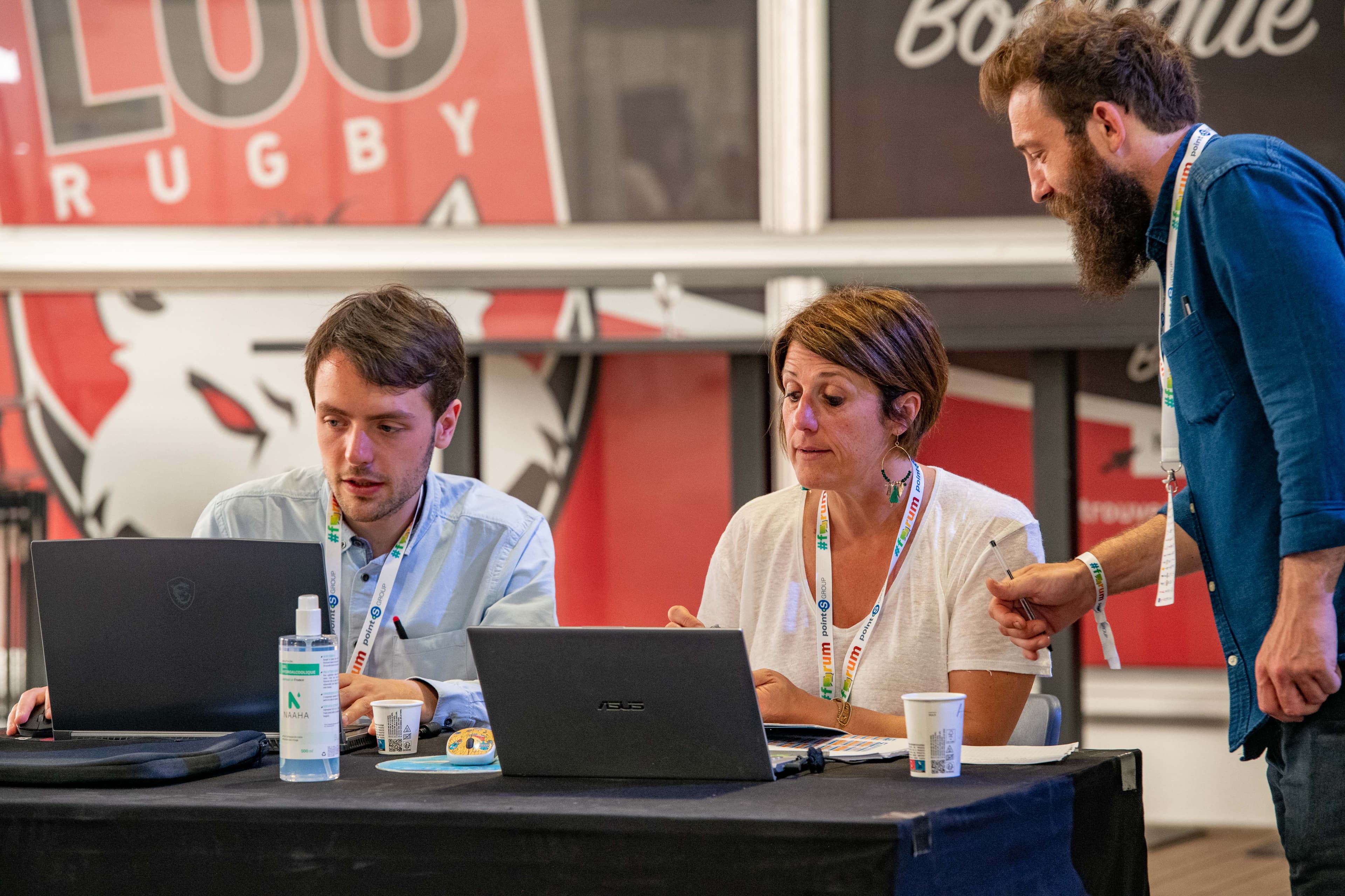 Arkone accompagne les équipes sur le terrain pendant le Forum Point S