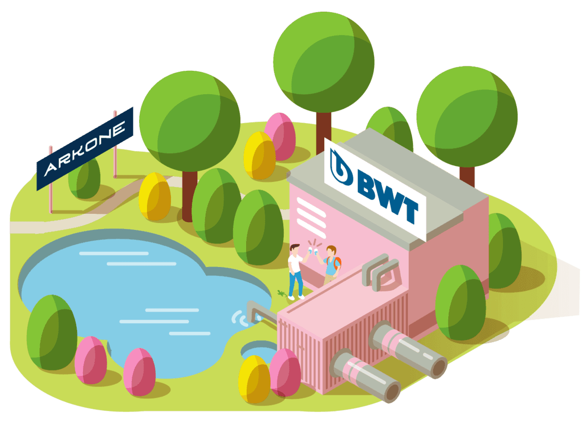 Plateforme de streaming Best Water Talks réalisée par Arkone