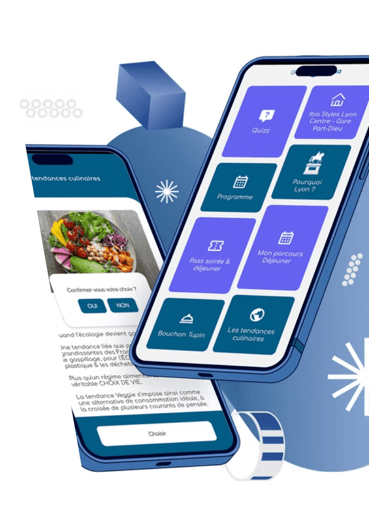 Application mobile interactive de la Convention Pomona