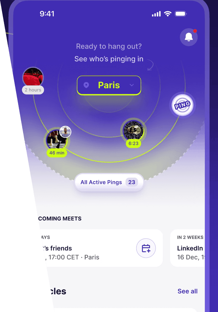 Application collaborative Wandermeet