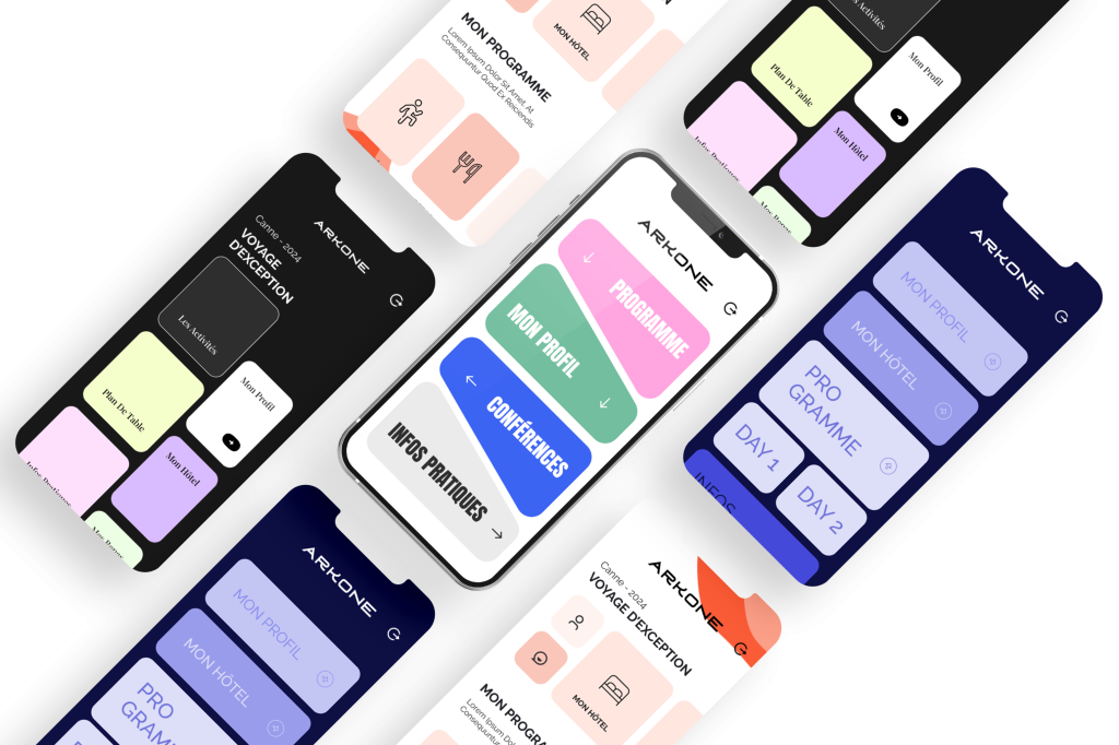 applications mobiles personnalisées exemples