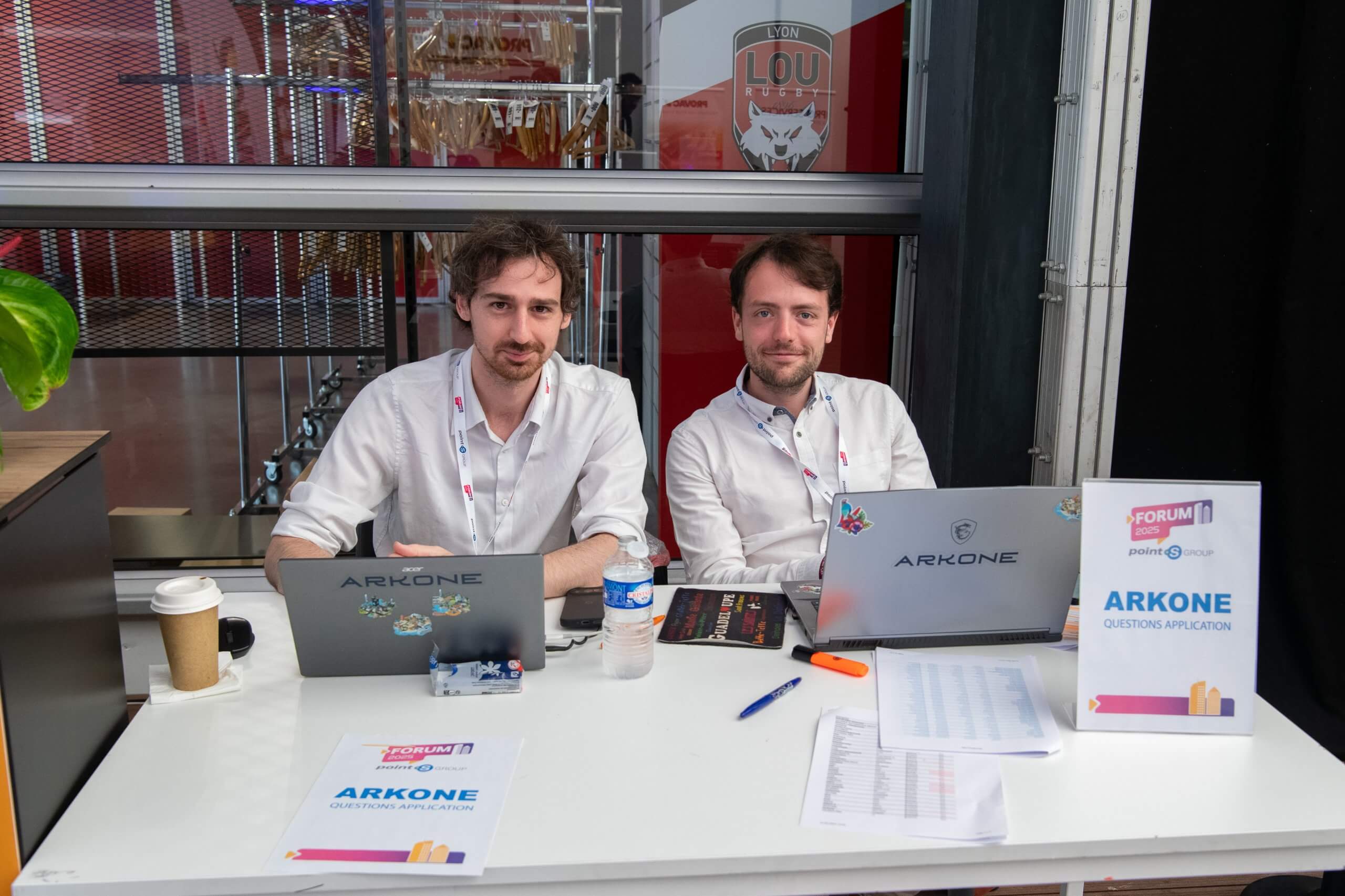 Les deux confondateurs de l'agence web et mobile Arkone durant la saison 4