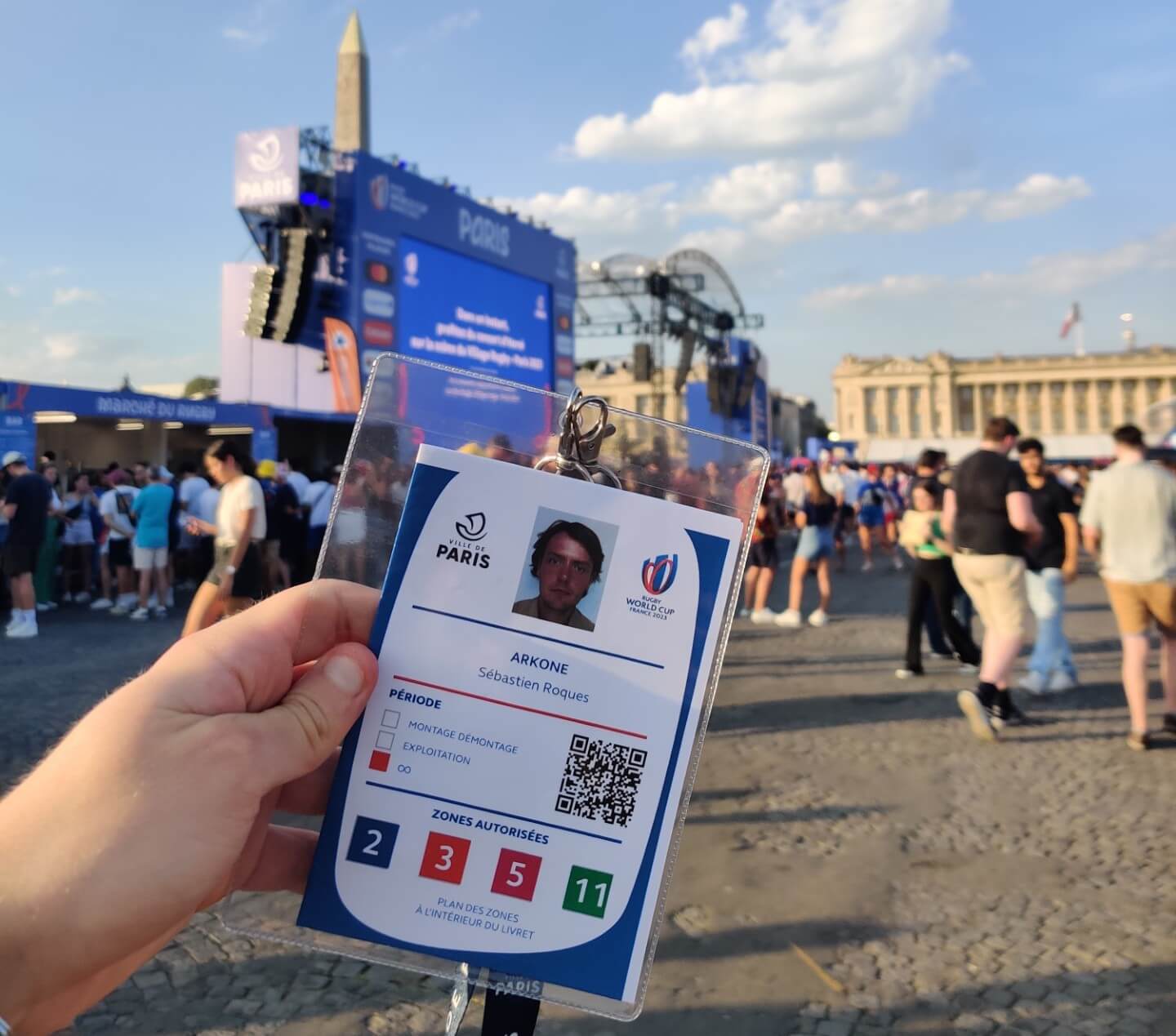 Application gestion staffs Village Rugby - Arkone Saison 3